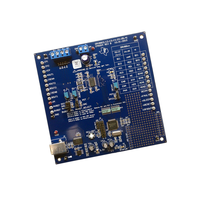 DRV8802EVM Texas Instruments  Cartes et kits d'évaluation et de démonstration